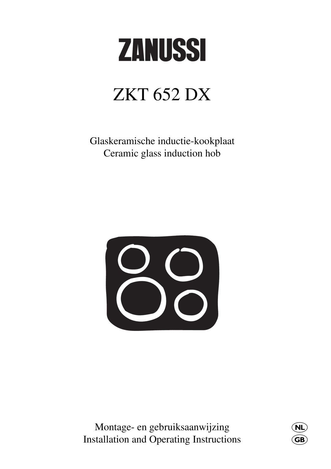 Zanussi ZKT 652 DX operating instructions 