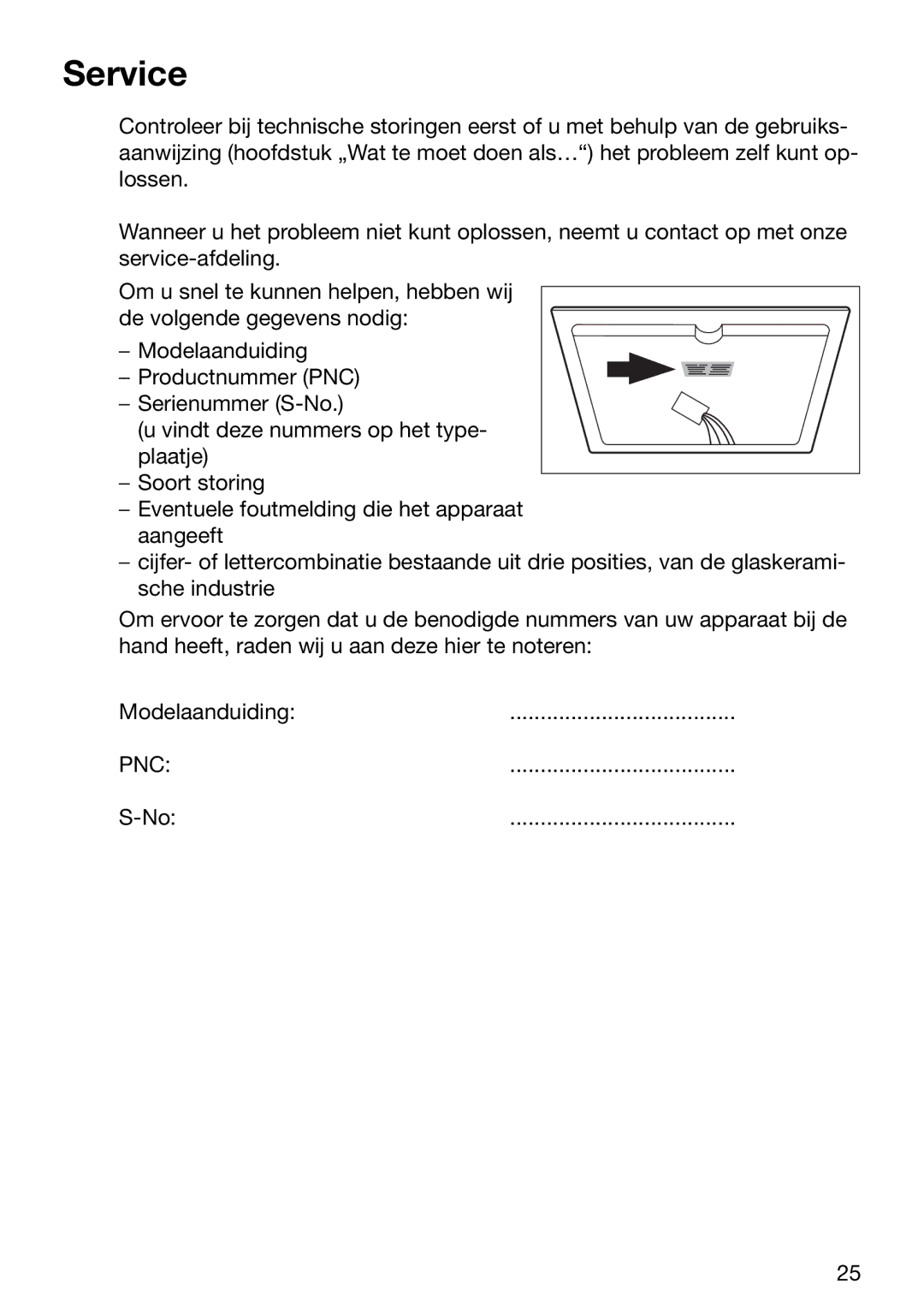 Zanussi ZKT 652 DX operating instructions Service 