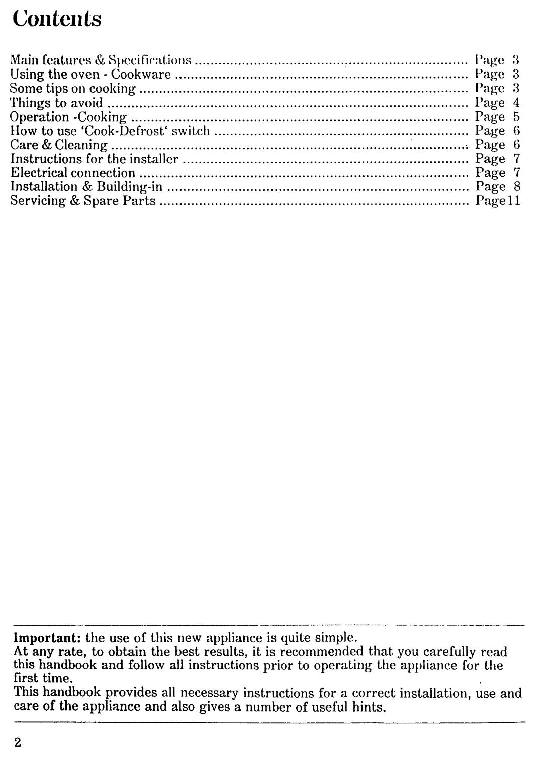 Zanussi ZM 600 manual 