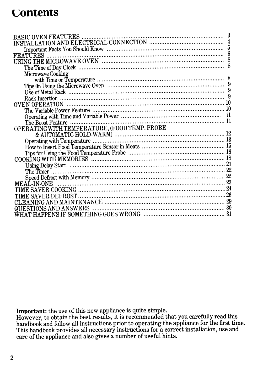 Zanussi ZM700 manual 