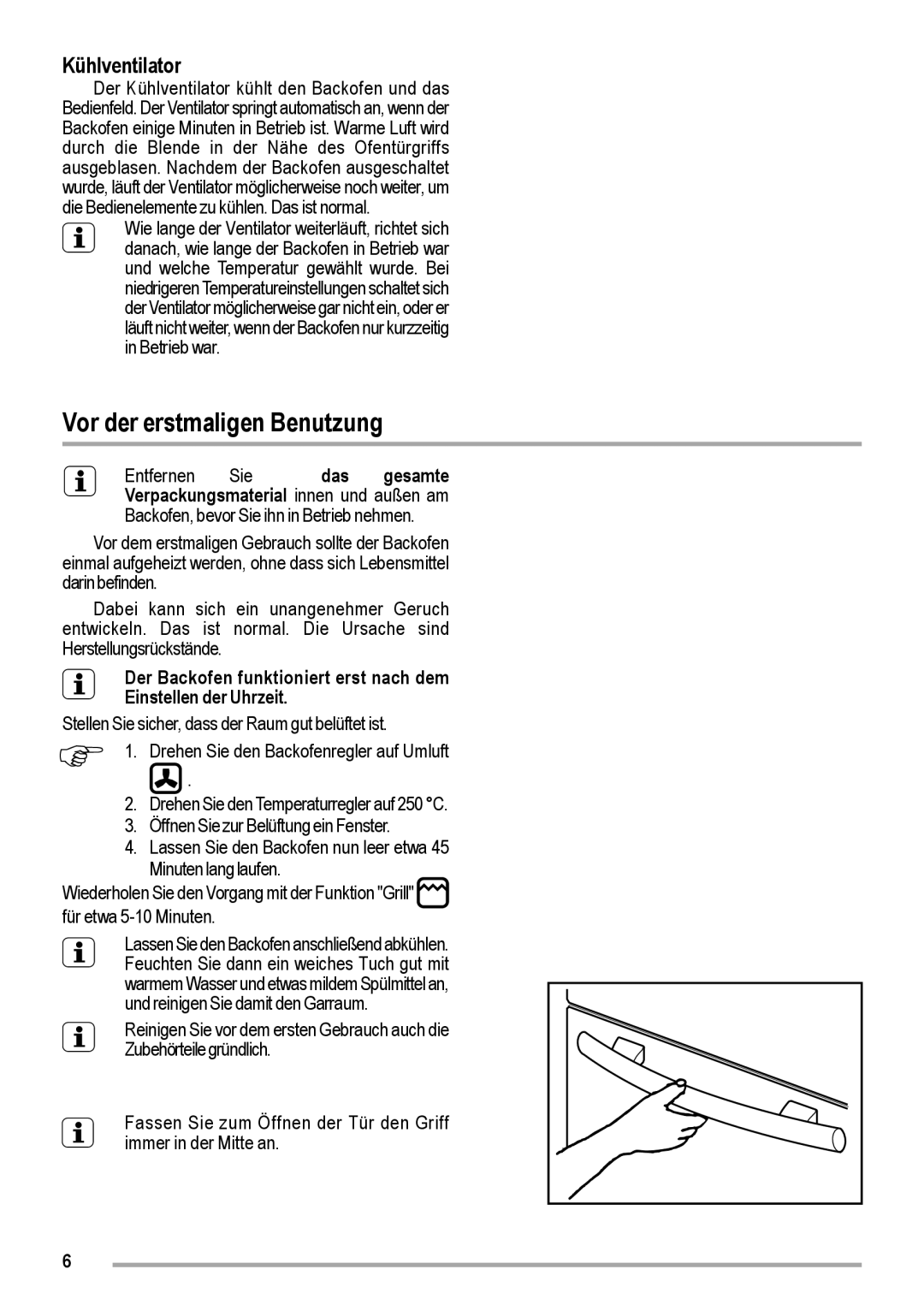 Zanussi ZOB 460 manual 