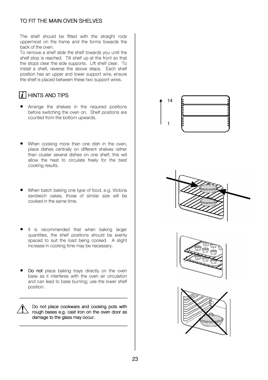 Zanussi ZOU 575 manual Ofitthemainovenshelves 