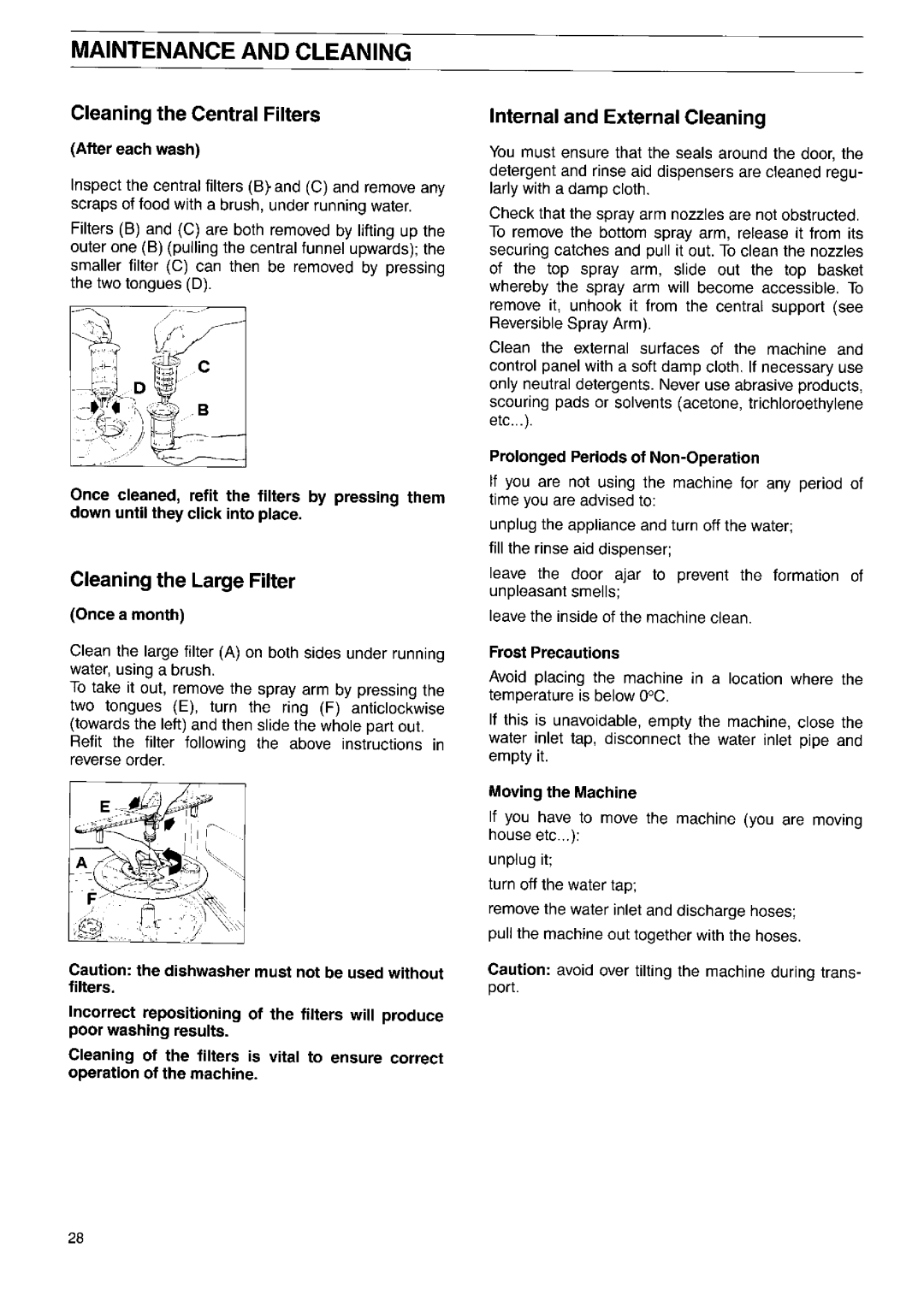 Zanussi ZP3414 manual 
