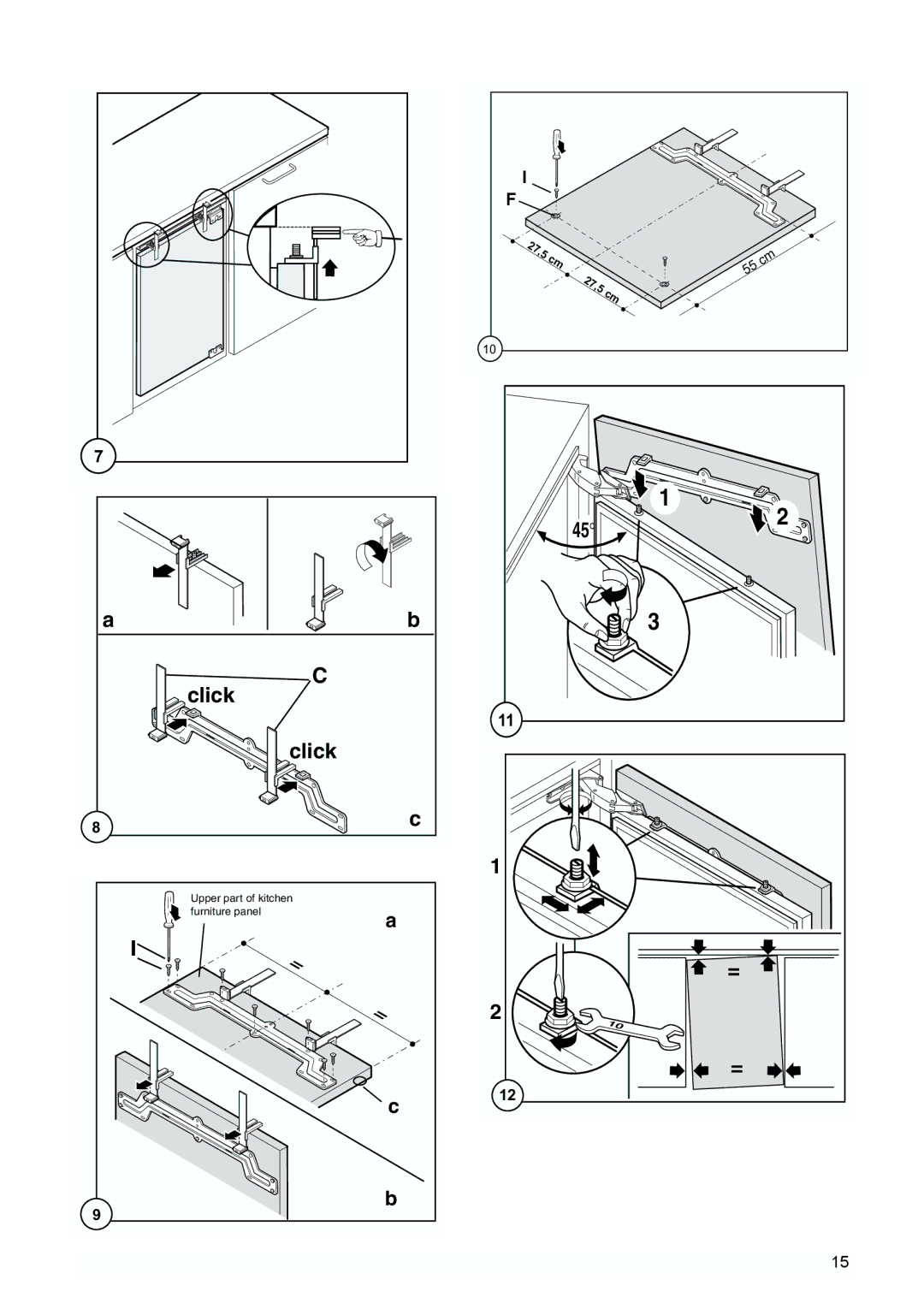 Zanussi ZQS 6140 manual Click 