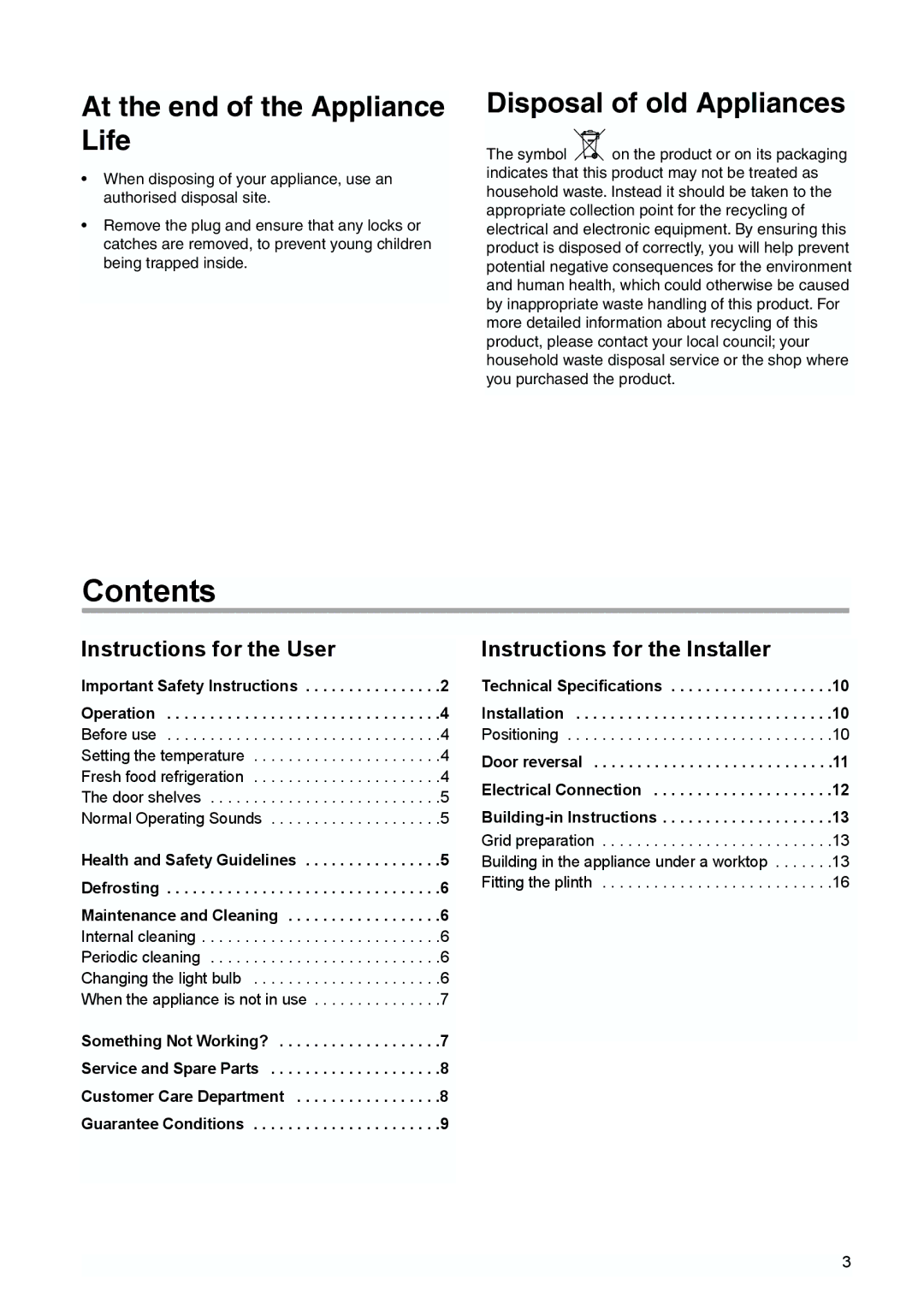 Zanussi ZQS 6140 manual Contents 