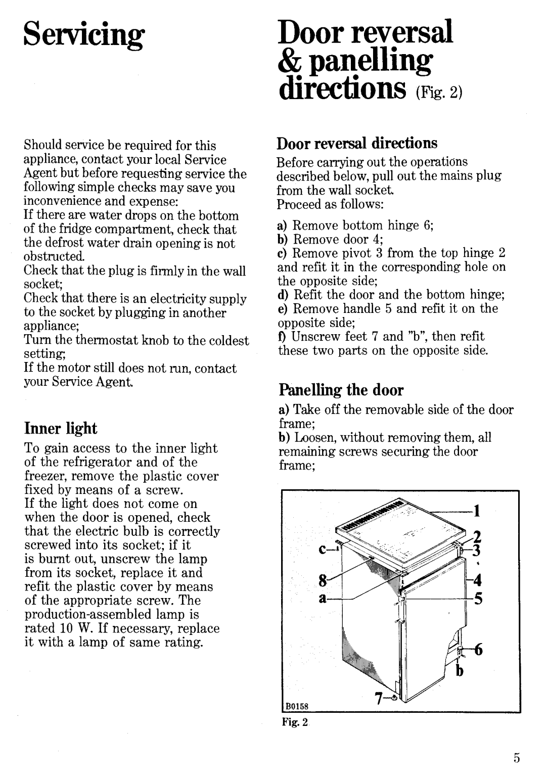 Zanussi ZR 6/L, ZR 60/LM manual 