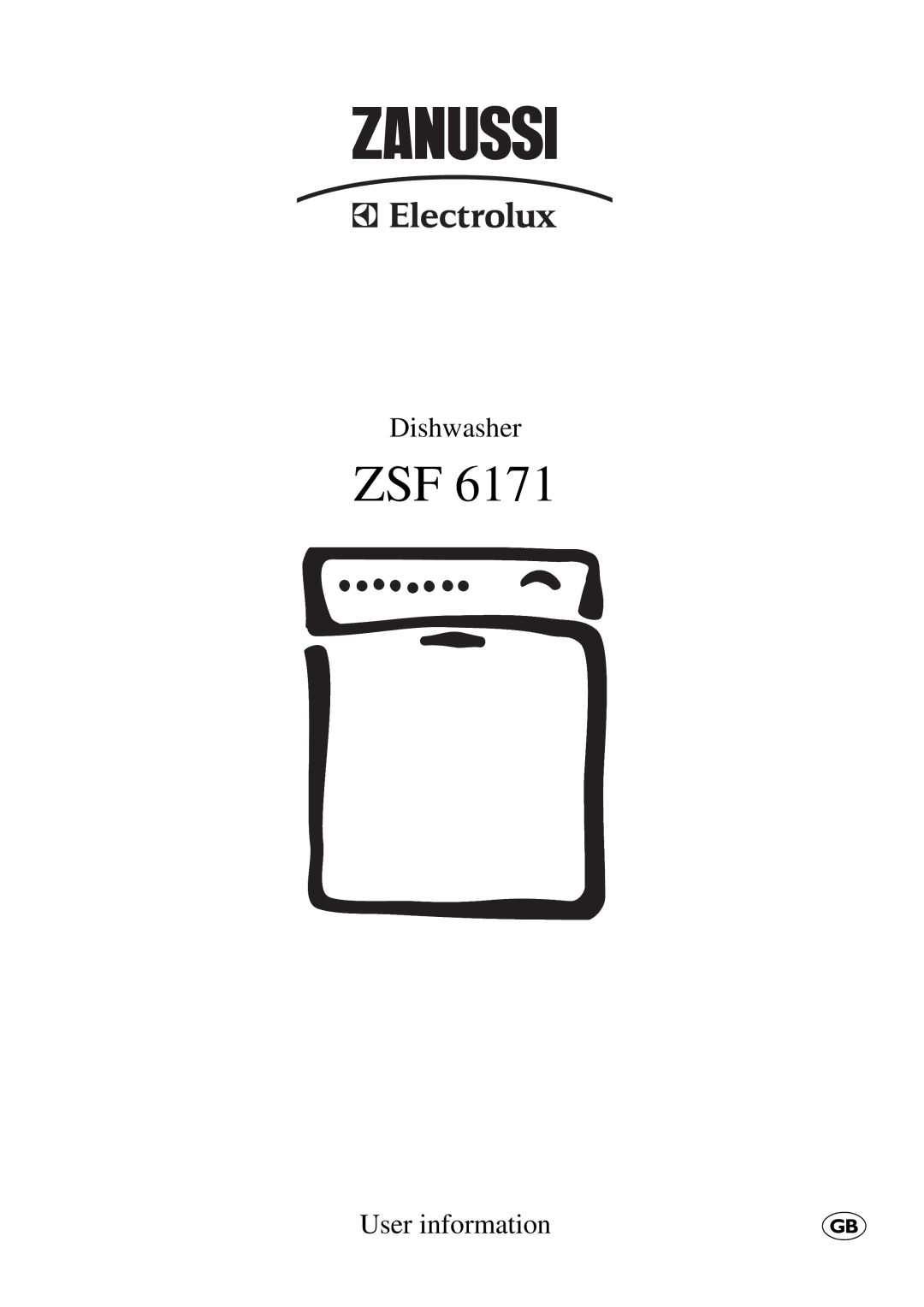 Zanussi ZSF 6171 manual Zsf 