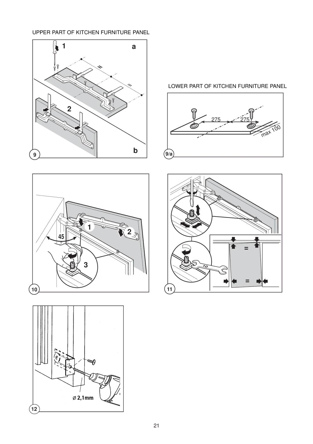 Zanussi ZUD 9100 F manual 275 