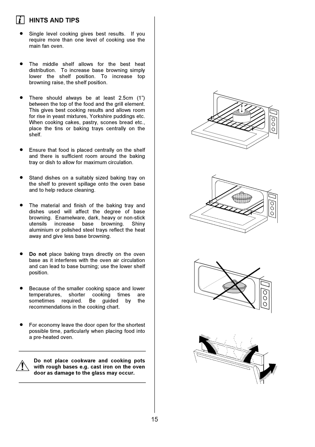 Zanussi ZUF 270 manual Hints and Tips 