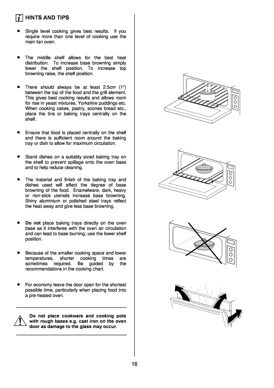 Zanussi ZUQ 875 manual Hints And Tips 