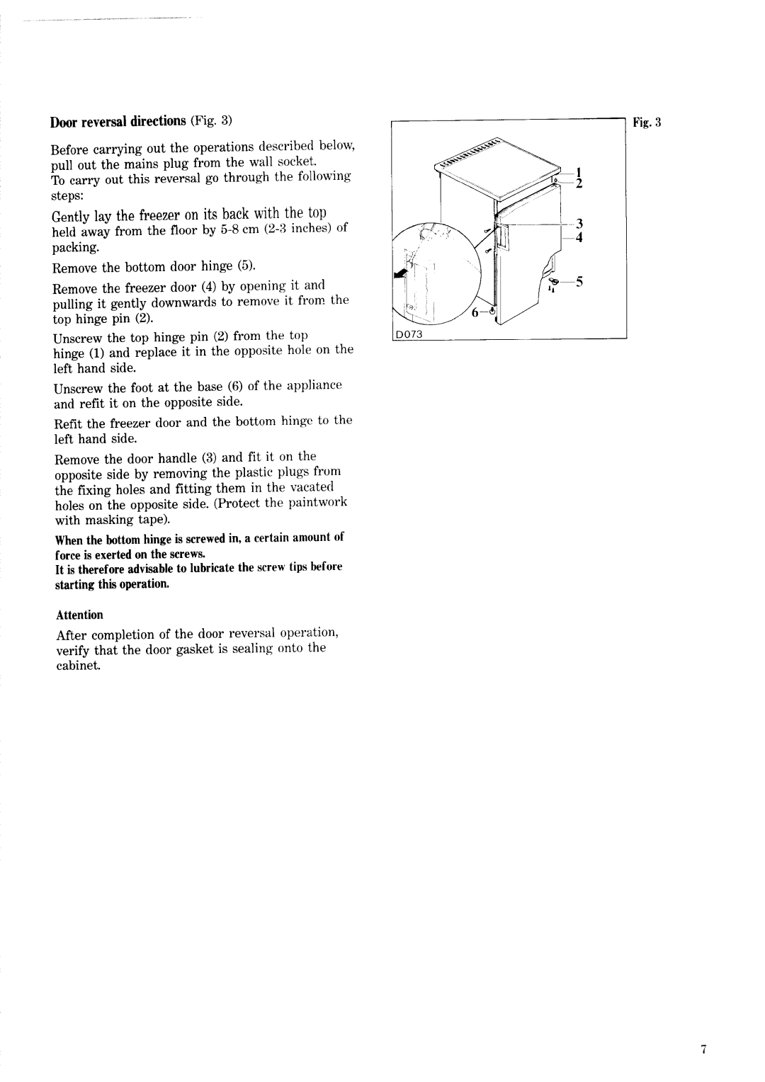 Zanussi ZVC 45 AL manual 