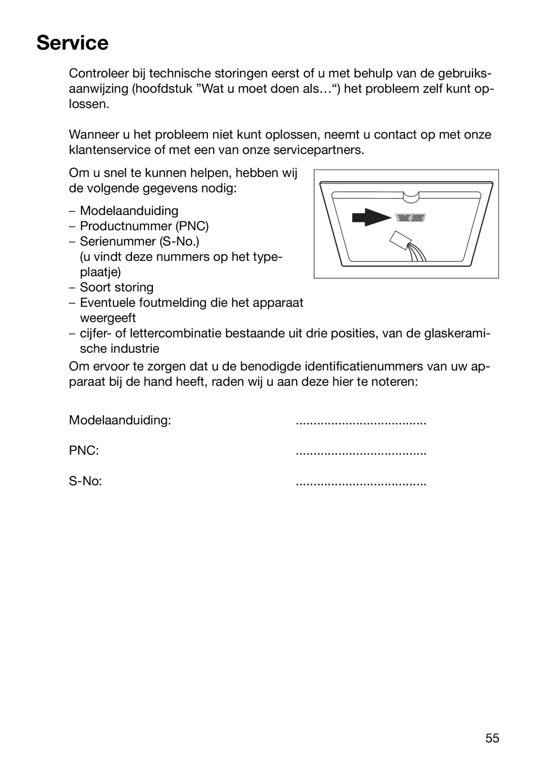 Zanussi ZVM 640 N/X operating instructions Service 