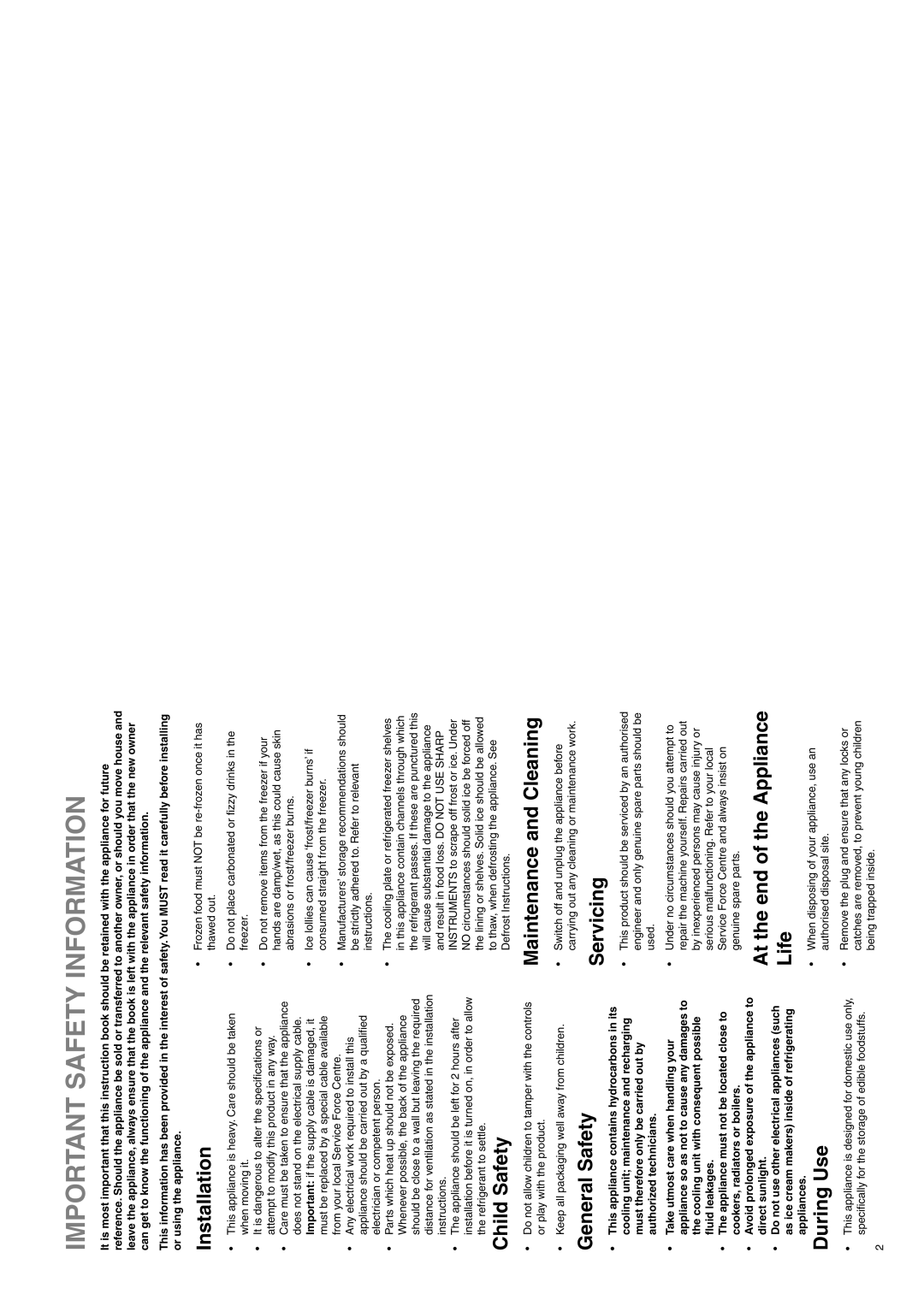 Zanussi ZX55/4W, ZX55/4SI manual Important Safety Information, Installation 