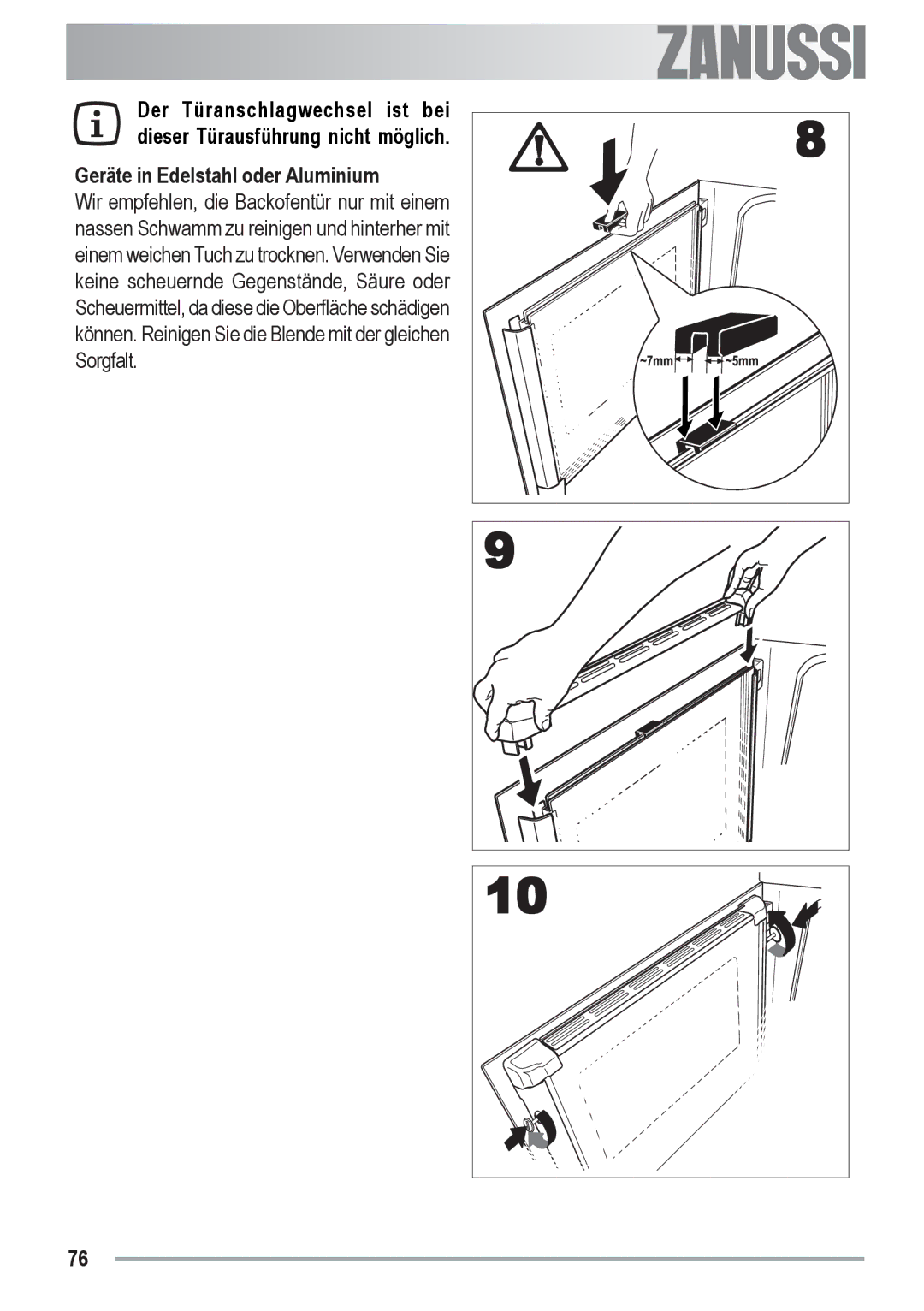 Zanussi ZYB 591 XL, ZYB 590 XL manual Electrolux 