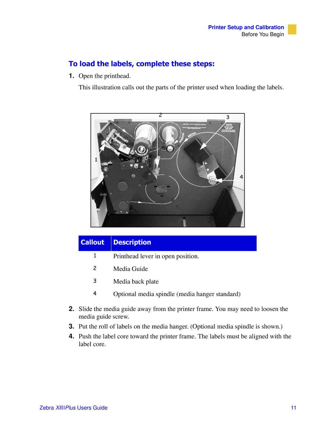 Zebra Technologies 3ULQWHUV manual 7RORDGWKHODEHOVFRPSOHWHWKHVHVWHSV, Hvfulswlrq 