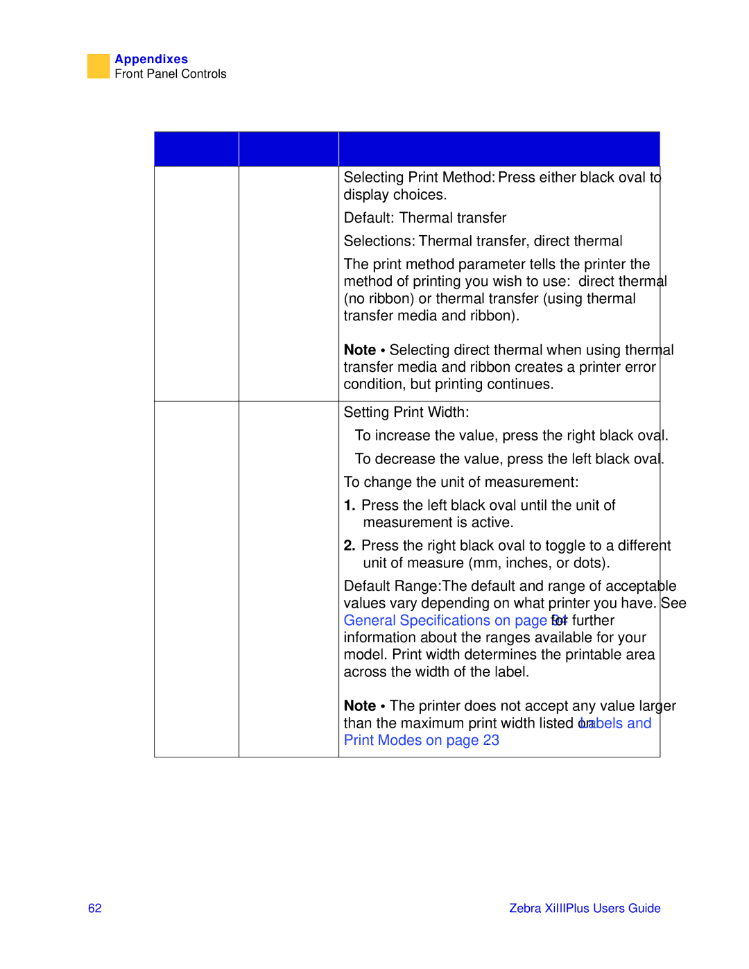 Zebra Technologies 3ULQWHUV manual 07+2, Setting Print Width, 35,17,7+ 