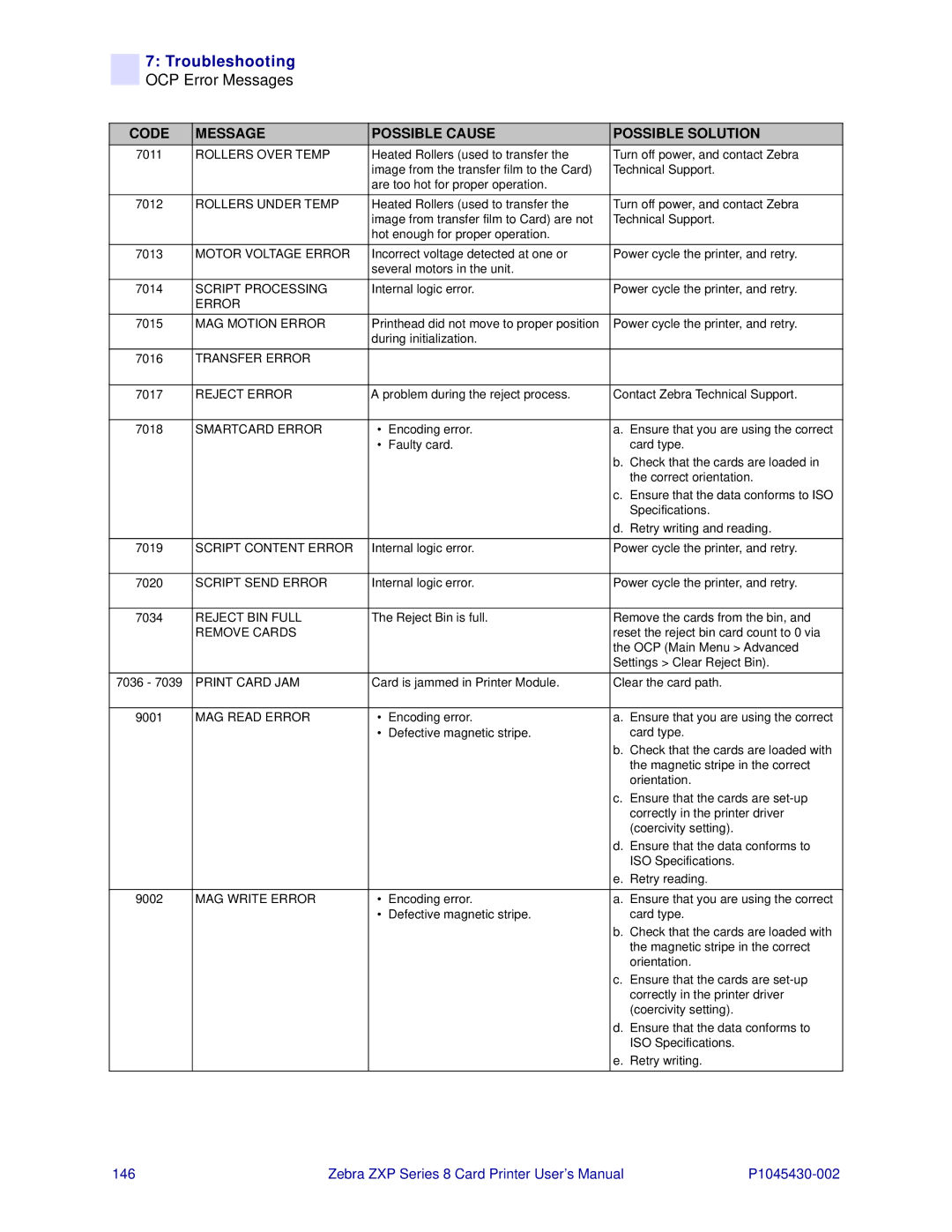 Zebra Technologies 8 user manual Script Processing 