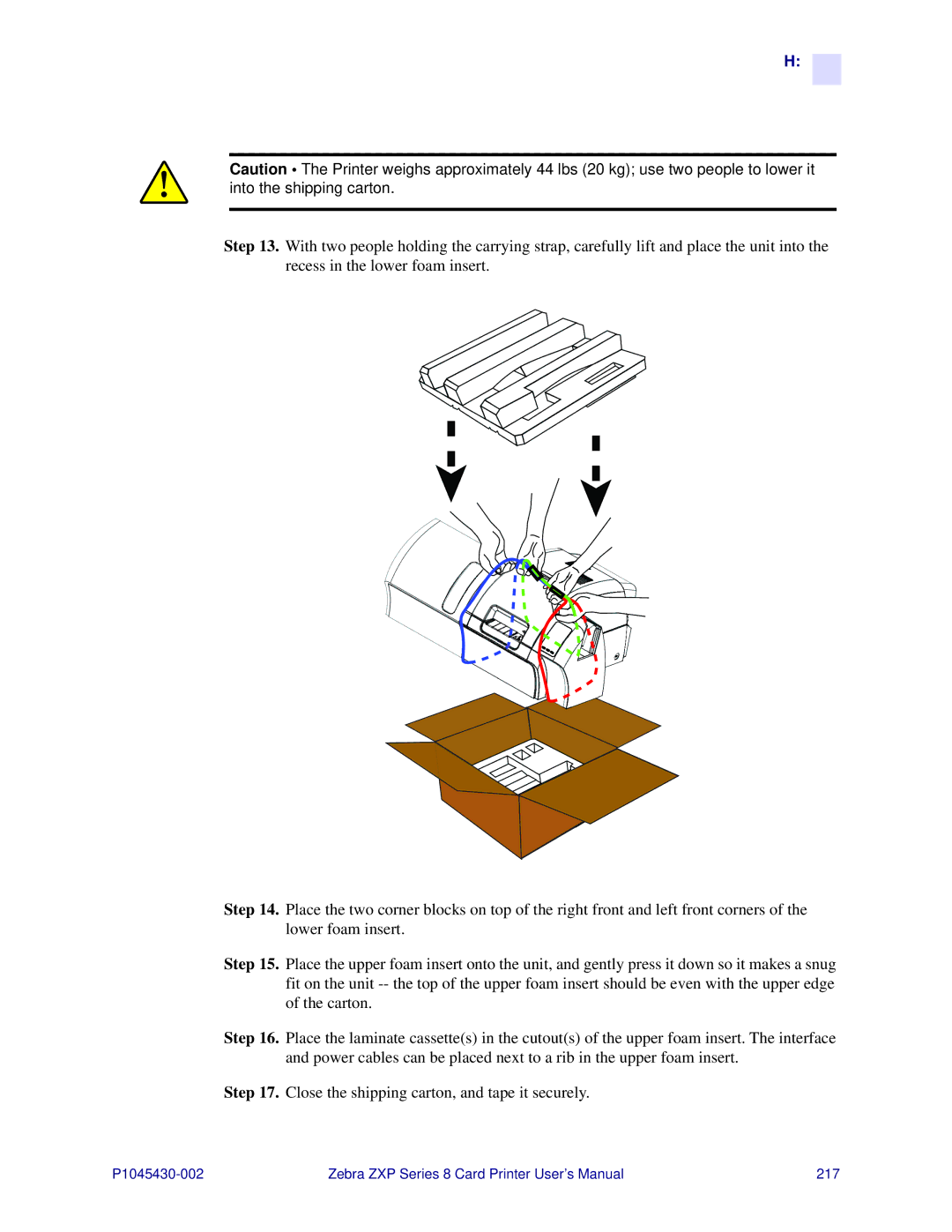 Zebra Technologies 8 user manual 