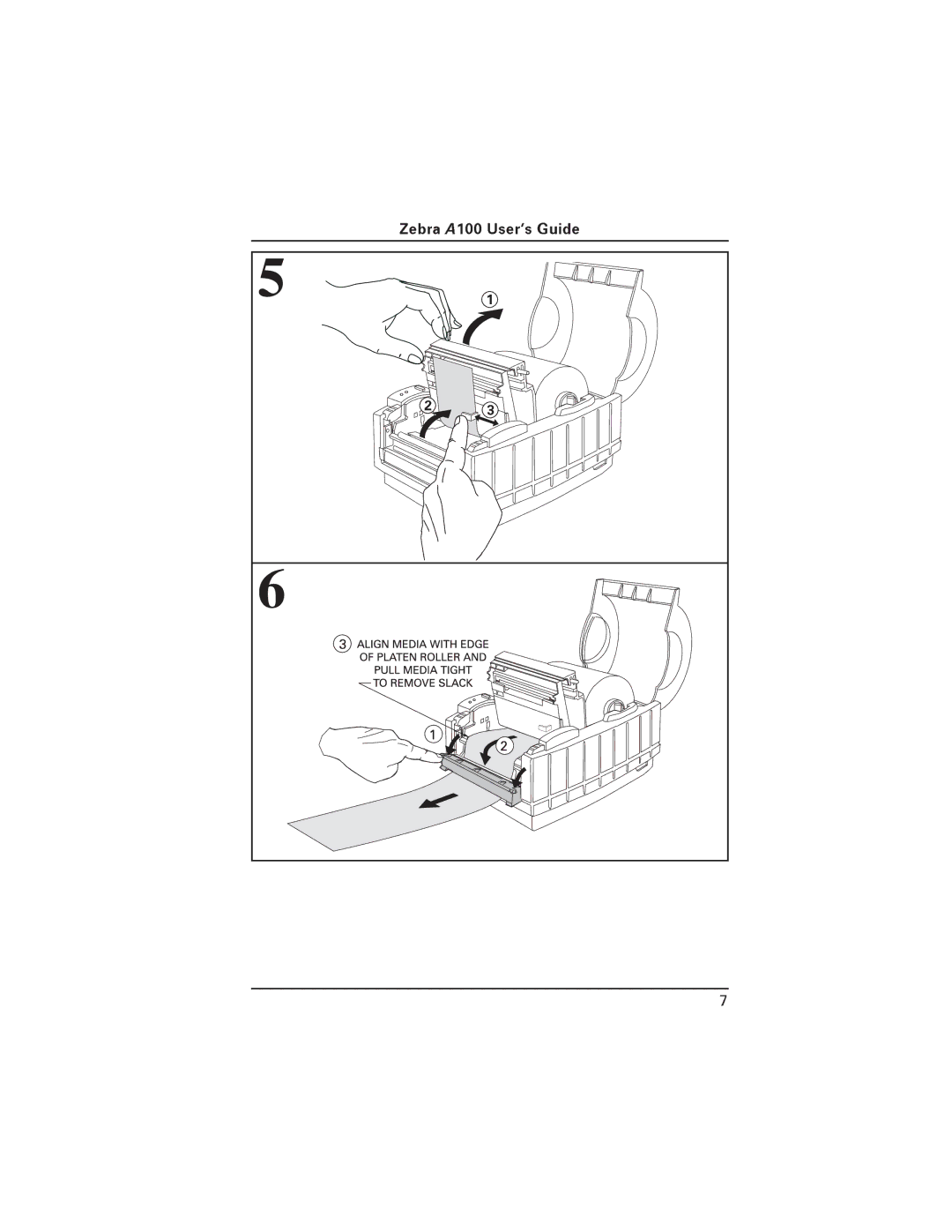 Zebra Technologies A100 manual 