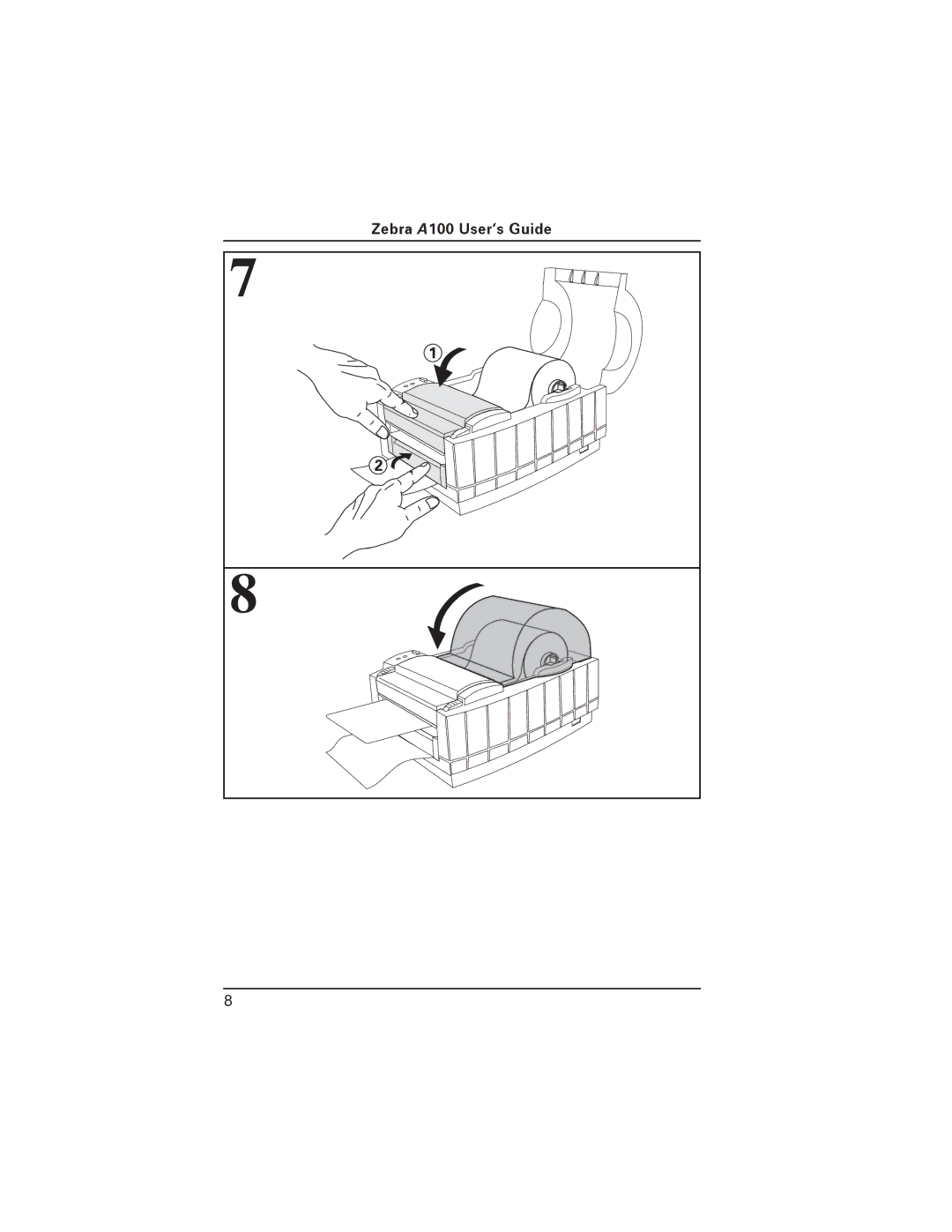 Zebra Technologies A100 manual 