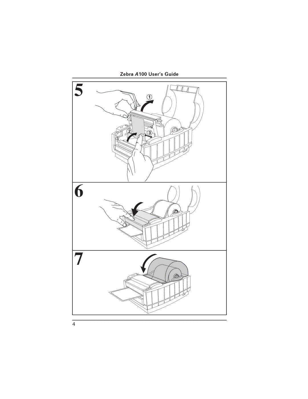 Zebra Technologies A100 manual 