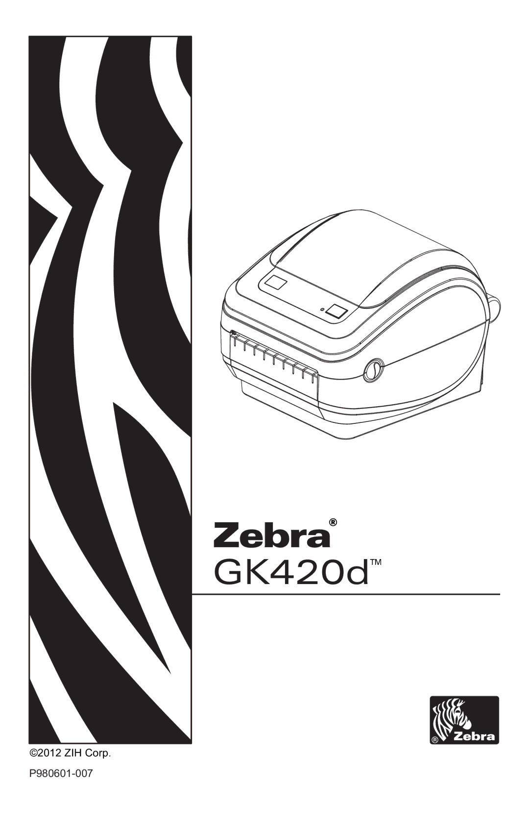 Zebra Technologies GK420D manual Zebra 