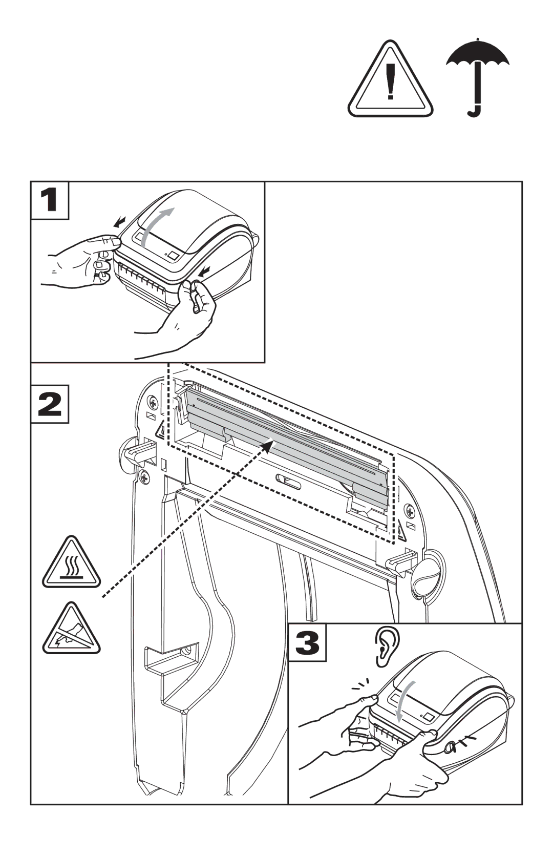 Zebra Technologies GK420D manual 