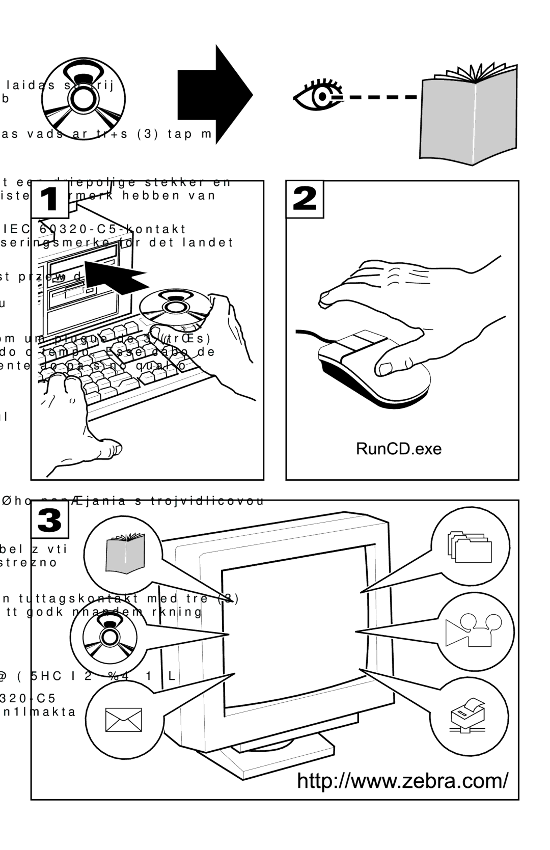 Zebra Technologies GK420D manual 