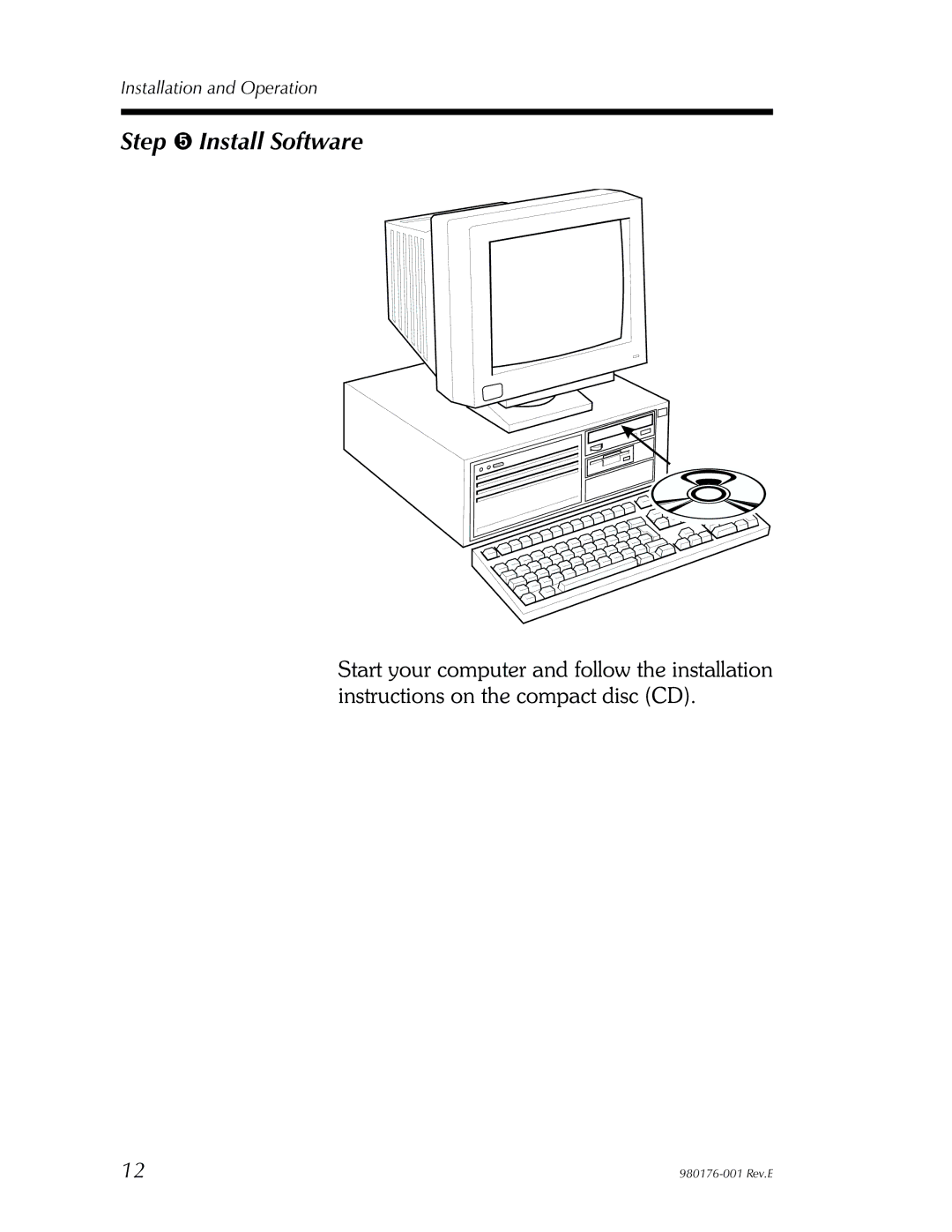 Zebra Technologies LP2443 user manual Step ➎ Install Software 