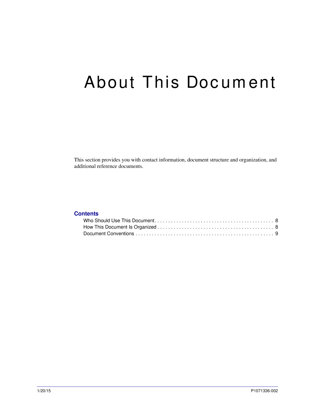 Zebra Technologies P1071336-002 manual About This Document 