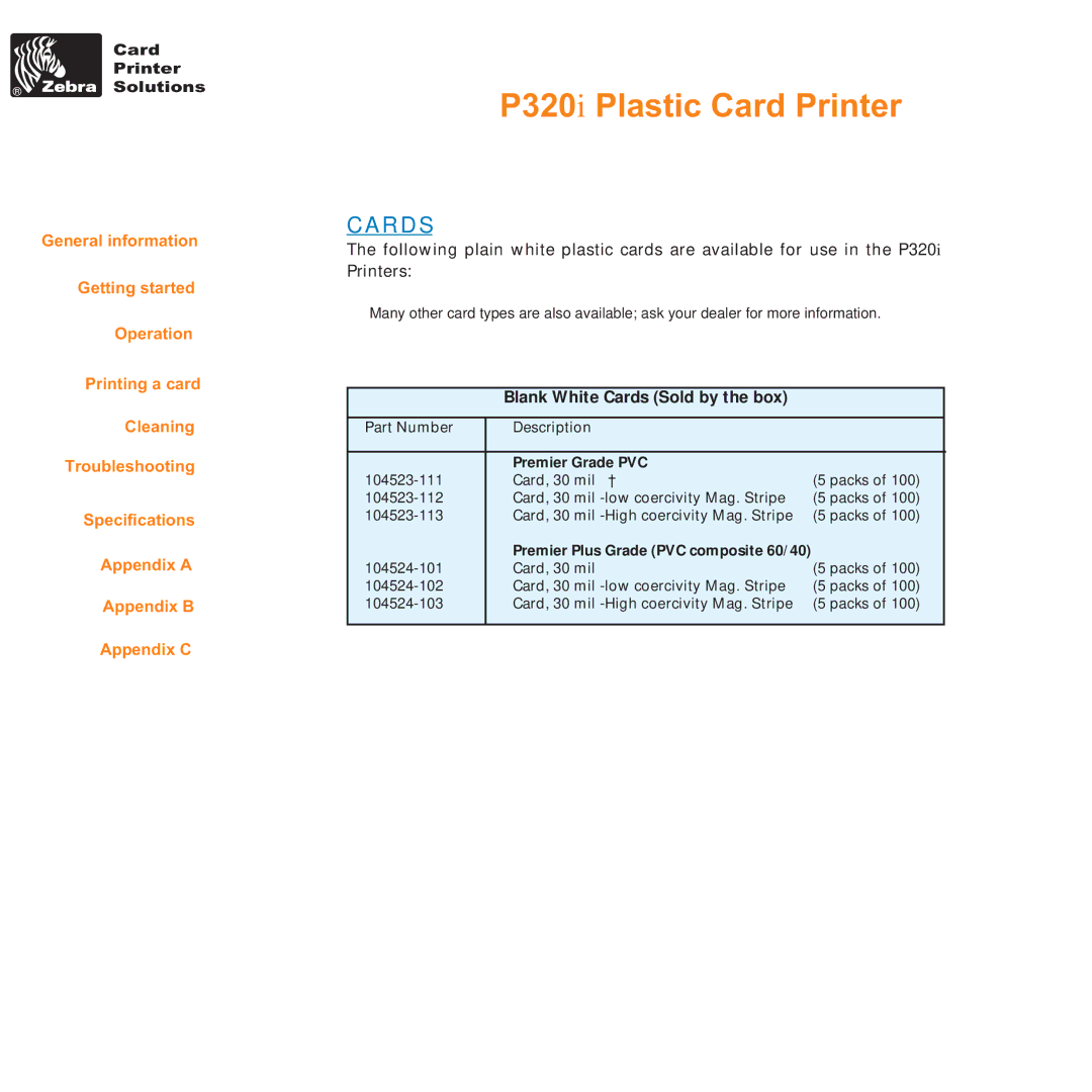 Zebra Technologies P320i user manual R D S 