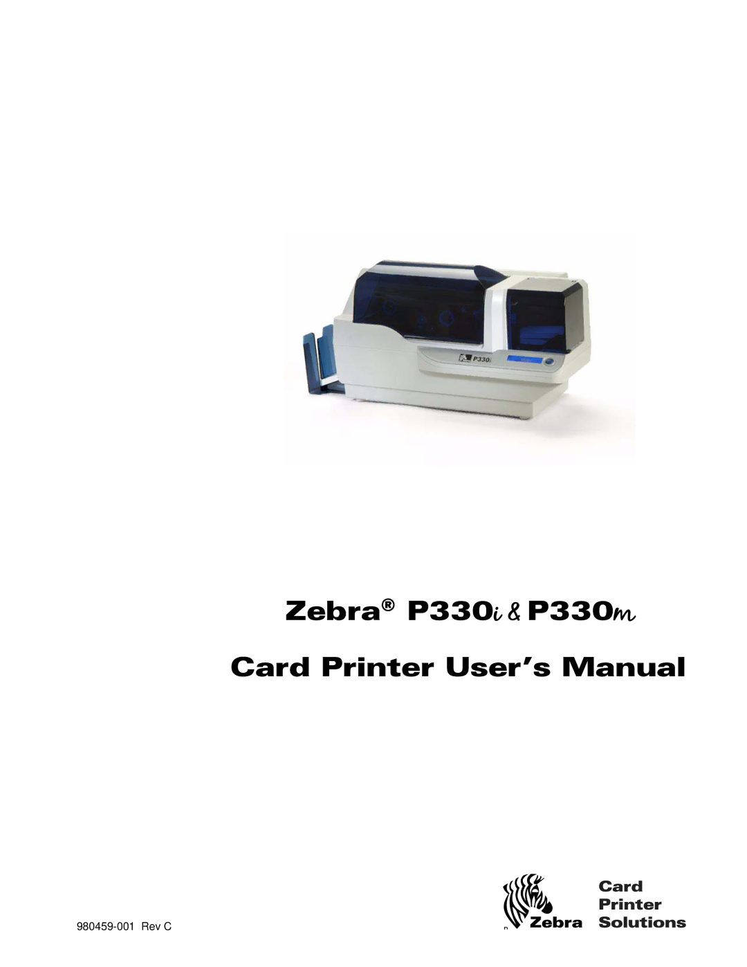 Zebra Technologies P330i, P330m user manual 