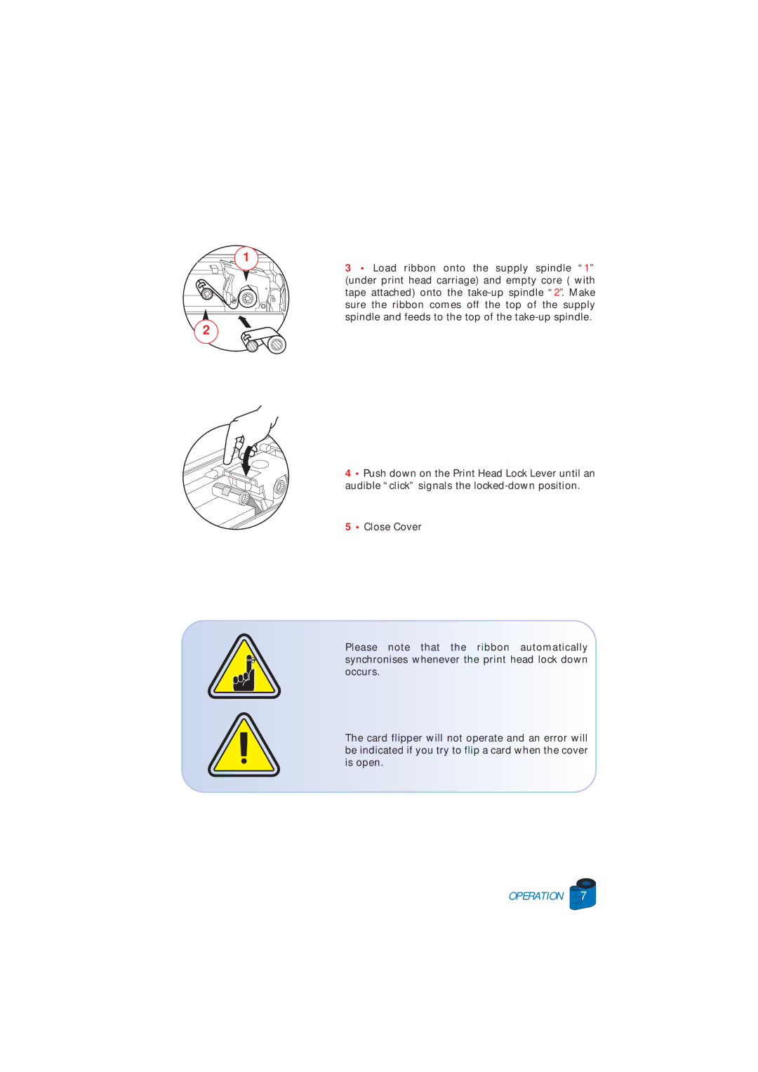 Zebra Technologies P520 user manual Operation 