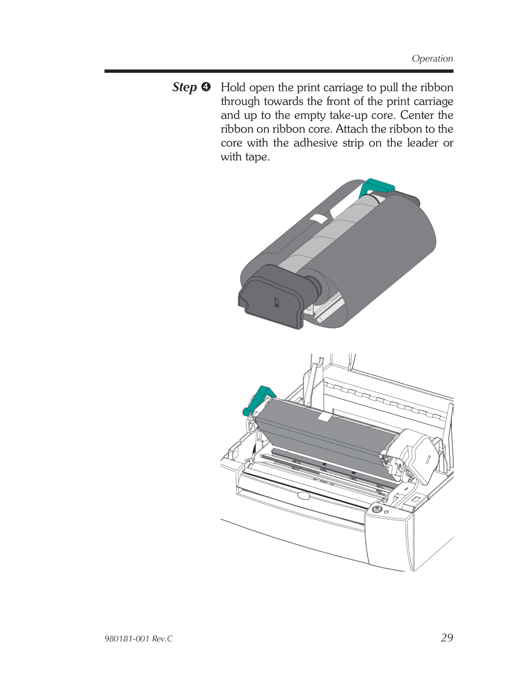 Zebra Technologies Printers user manual Operation 