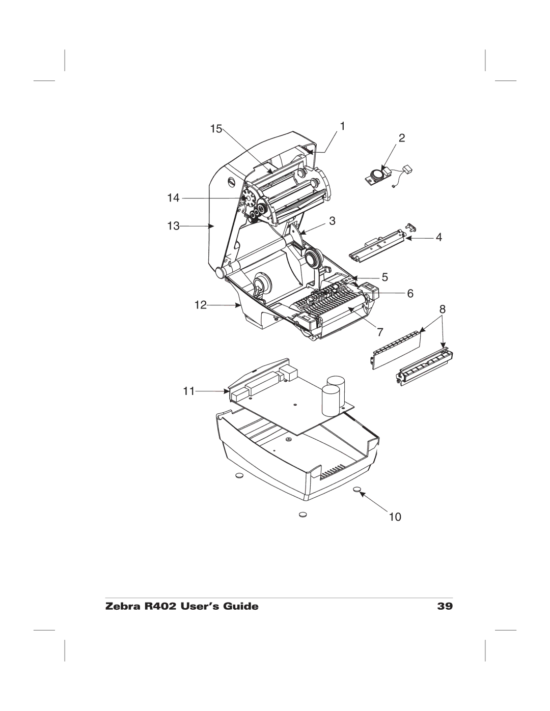 Zebra Technologies R402 manual 