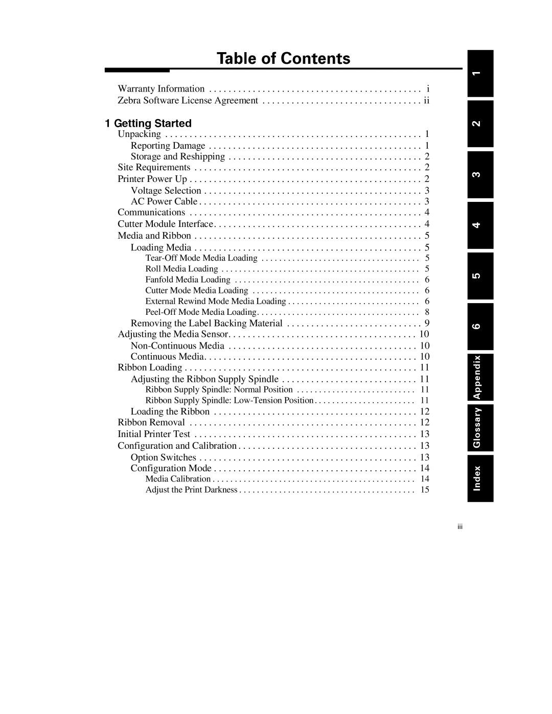 Zebra Technologies S-300 manual Media Calibration Adjust the Print Darkness 