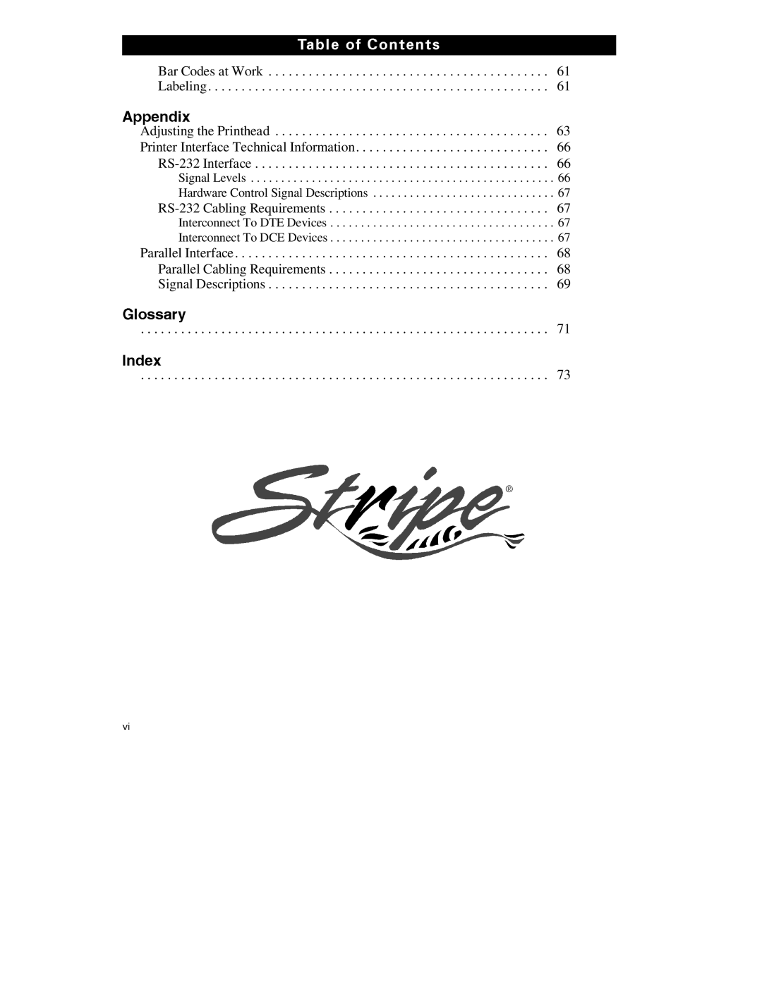 Zebra Technologies S-300 manual RS-232 Cabling Requirements 