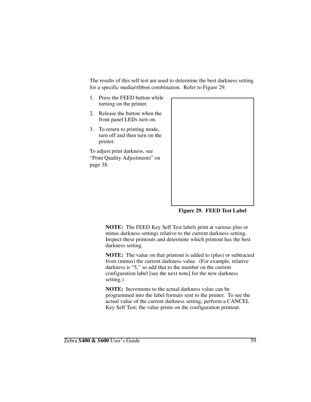 Zebra Technologies S600, S400 manual 6HOI7HVW 