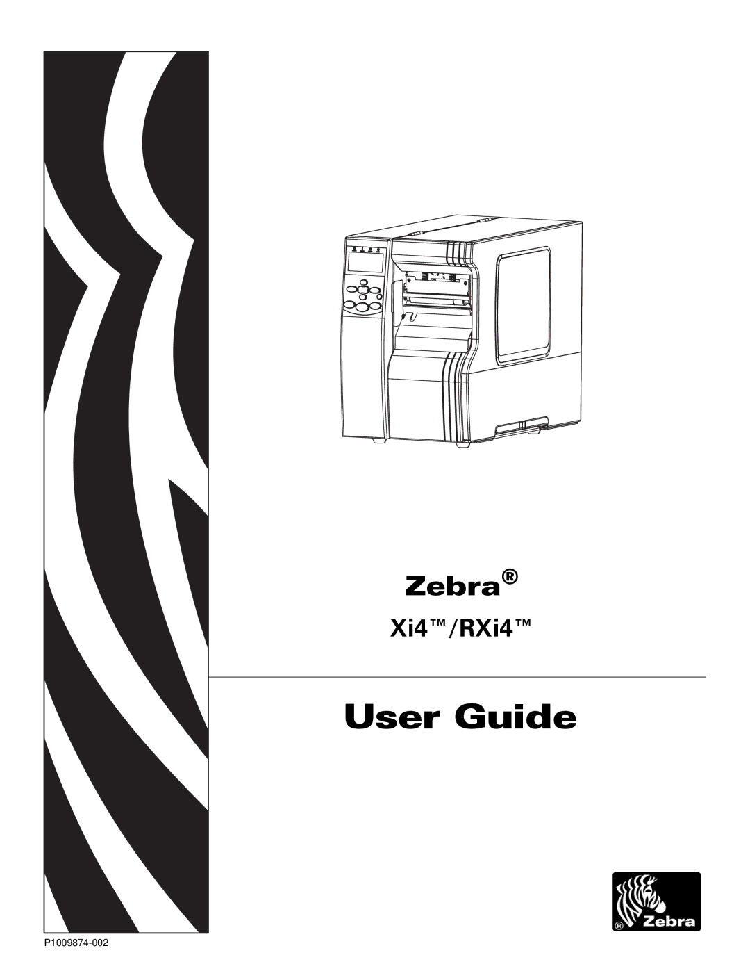 Zebra Technologies 14080100200, RXI4TM, 17080100200, 22080100000, 17280100000, 17080100000, 11680100001 manual User Guide 