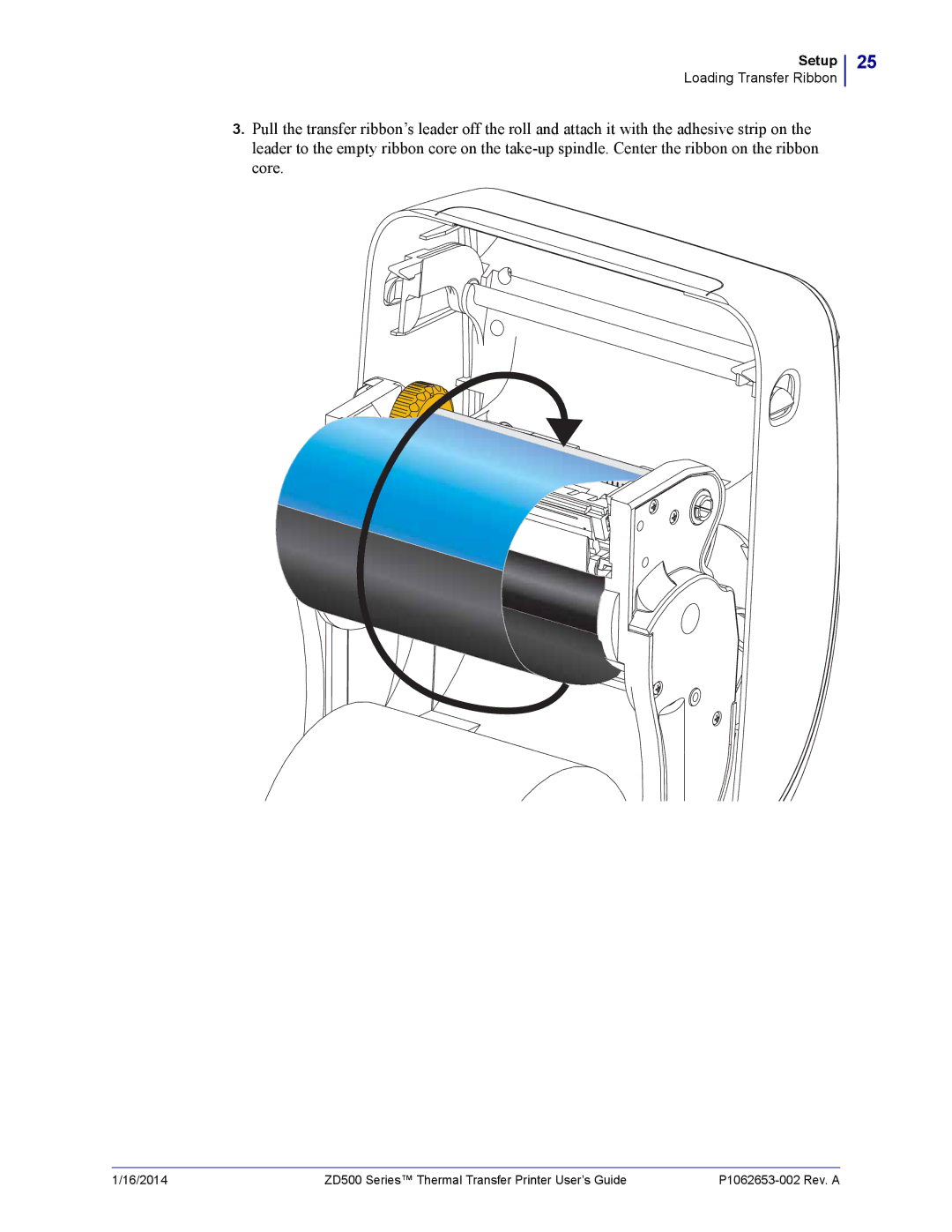 Zebra Technologies ZD500 manual Setup 