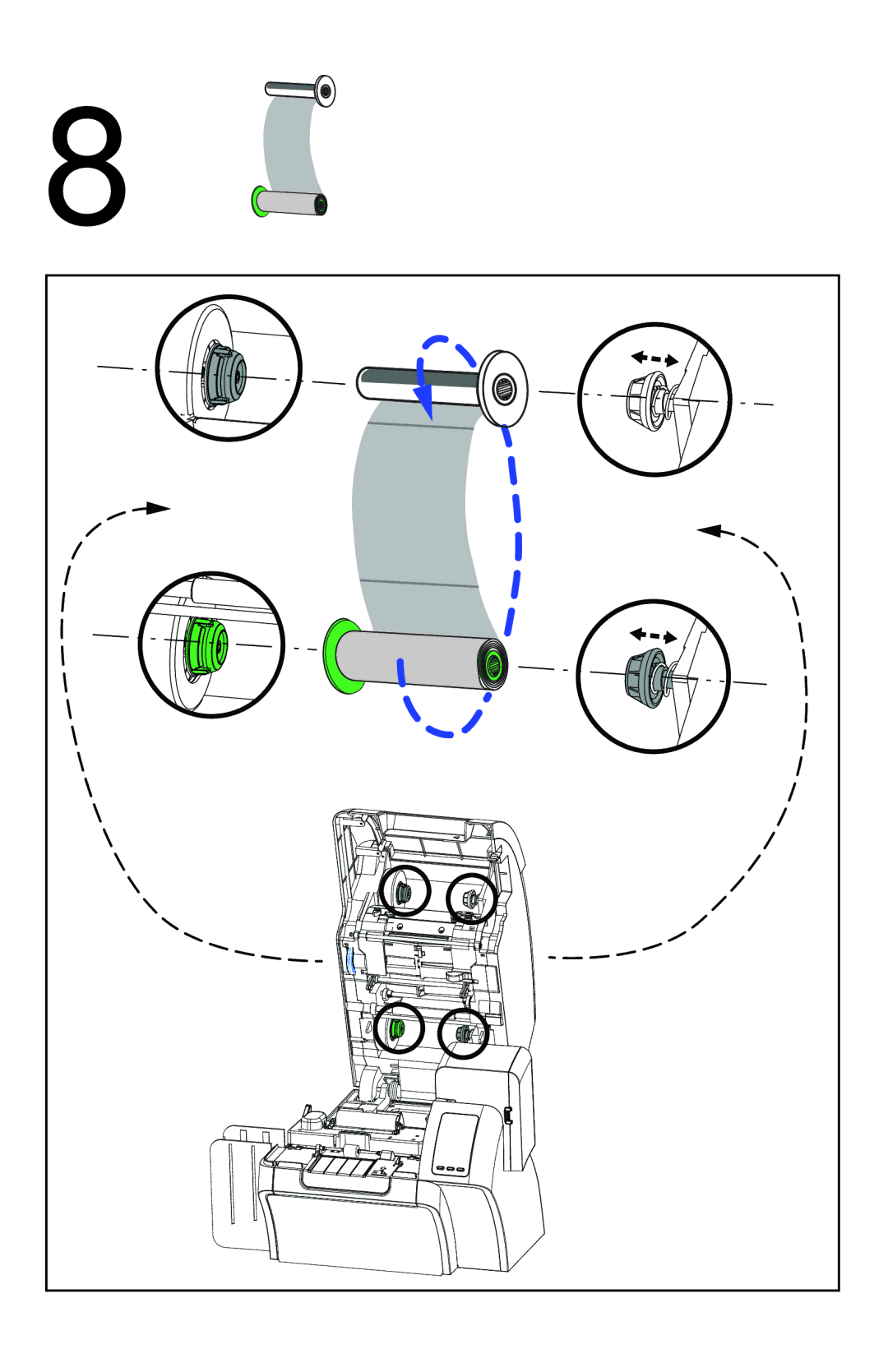 Zebra Technologies ZXP Series 8 manual 