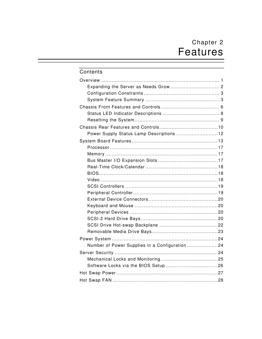 Zenith Data Systems MT2000 manual Features, Bios 