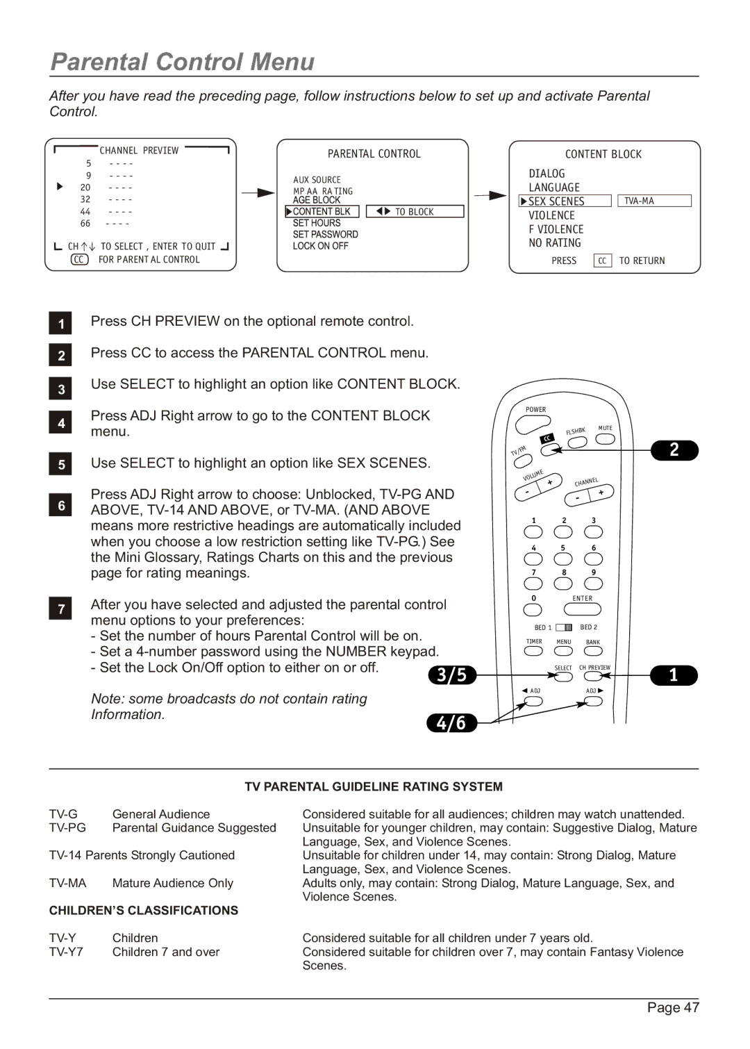 Zenith HW20H52DT, H20H52DT warranty Information 