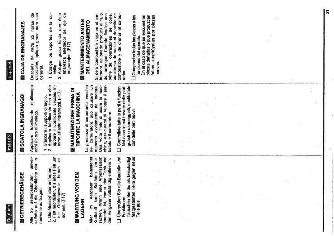 Zenoah BC2200DL manual 