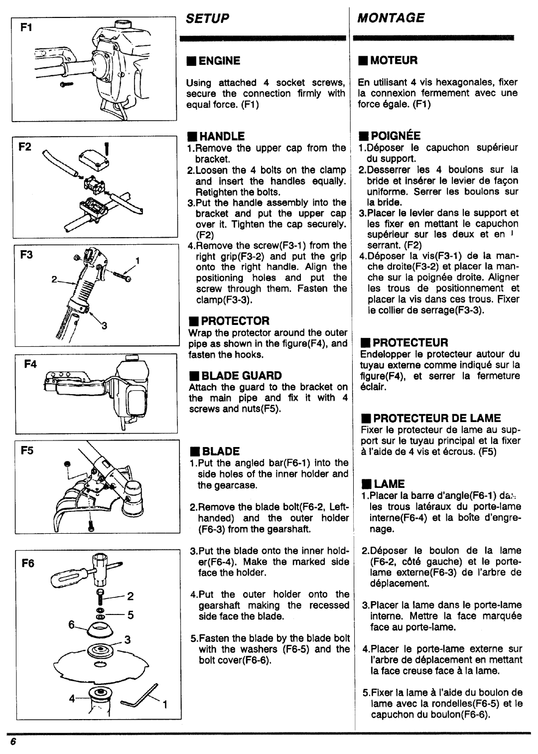 Zenoah BC531DWM, BC431DWM, BC530DWM, BC430DWM manual 