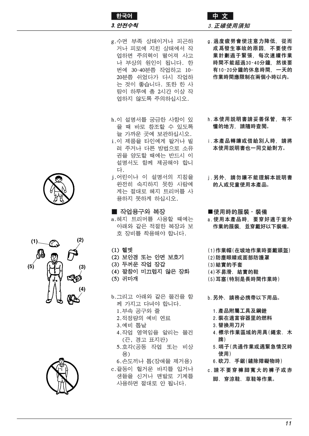 Zenoah eHT600D, eHT750S owner manual 