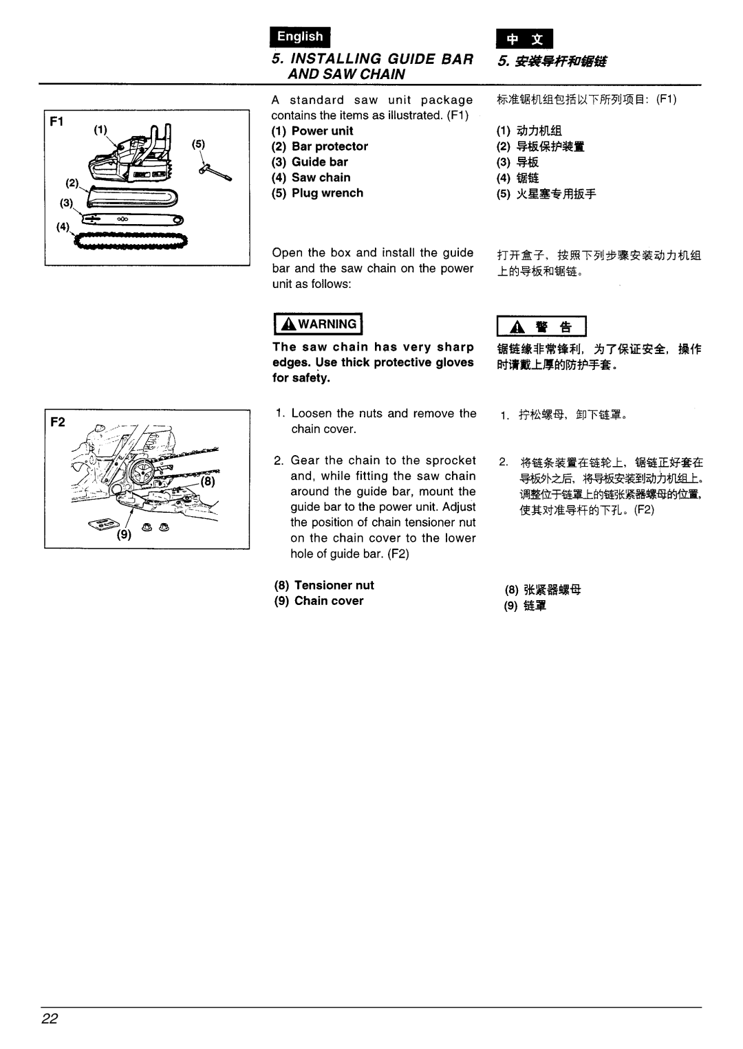 Zenoah G3300E manual 