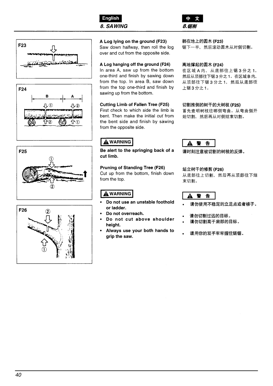 Zenoah G4100 manual 