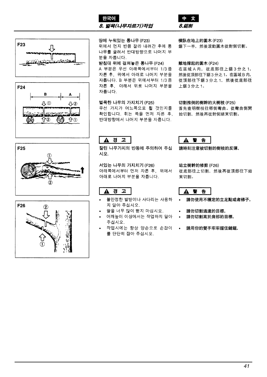 Zenoah G4100 manual 