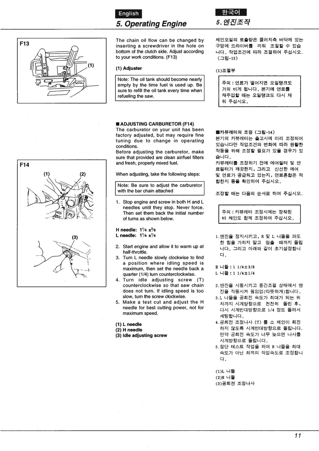 Zenoah G415AVS manual 